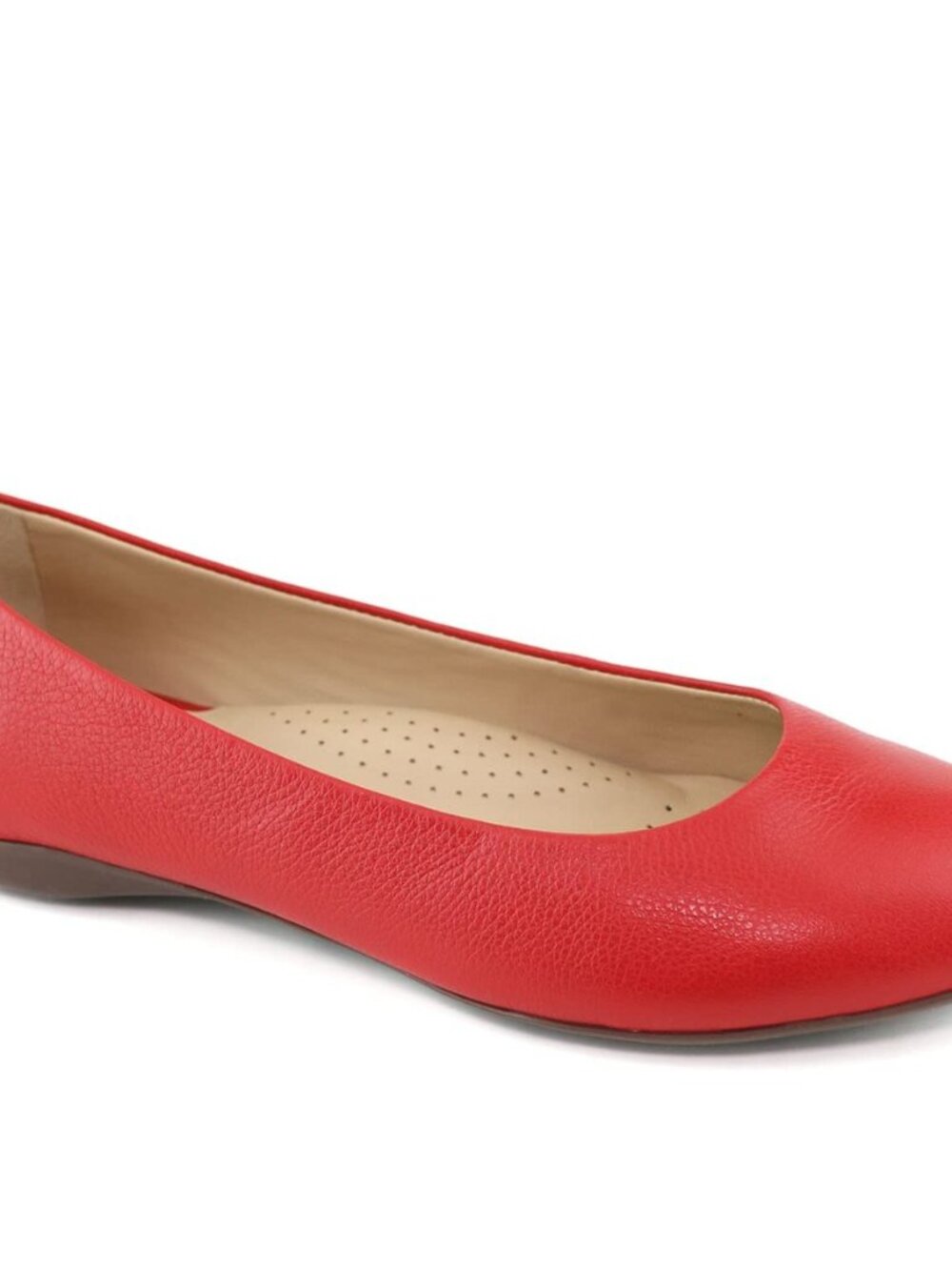 Women's Genuine Leather Comfort Slip on Ballet Flats